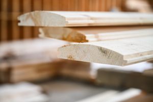 Log siding