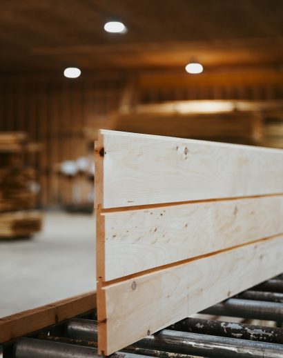 Eastern White Pine shiplap nickle gap boards at the Ayat Timbers mill