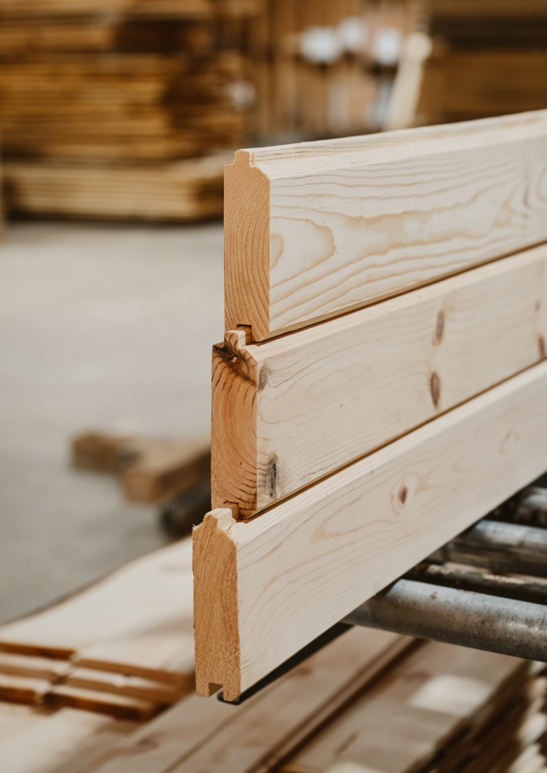 Structural tongue and groove loft flooring
